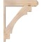 Ekena Millwork Merced Craftsman Smooth Outlooker, Douglas Fir, 7 1/2"W x 32"D x 38"H OUT08X32X38MRC04SDF - alternate 3